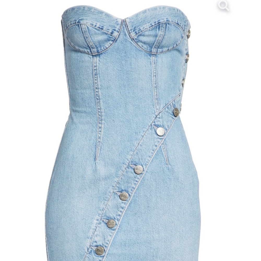 JEAN ATELIER Denim Dress Size 0 - Picture 2 of 9
